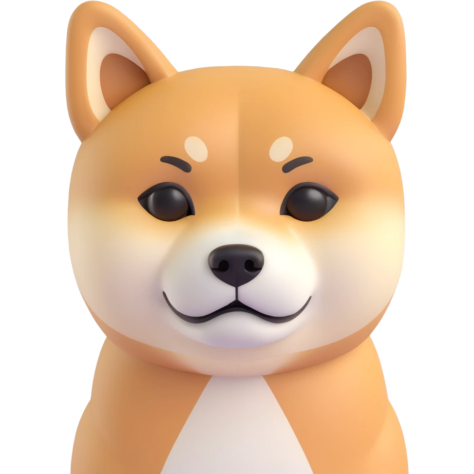 shiba inu sad emoji