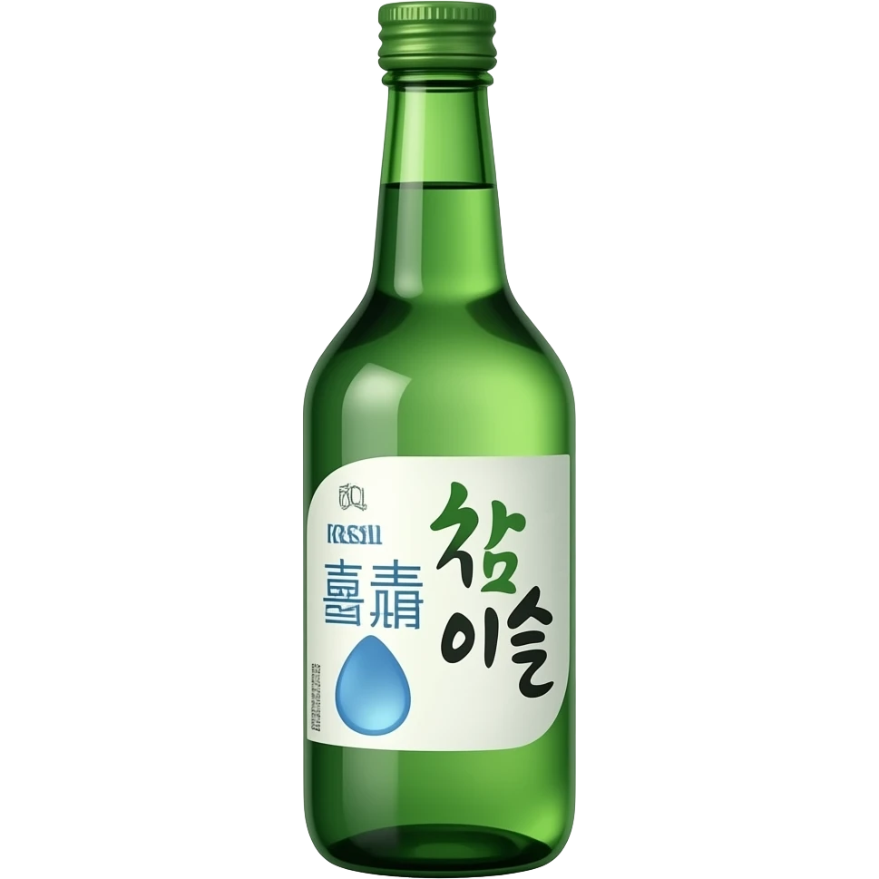 Chamisul fresh soju bottle emoji