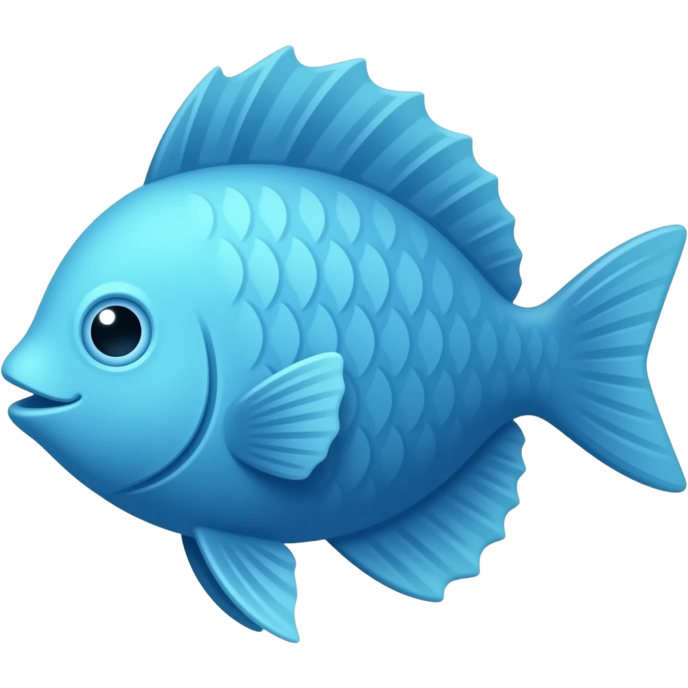 blue fish emoji beautiful emoji