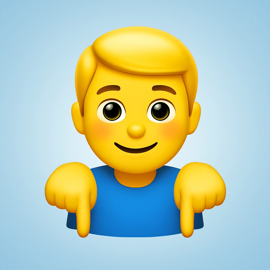 Create an Apple-style emoji version of the uploaded image. Keep everything — composition, proportions, colors, lighting, pose, and expression — exactly the same. Just convert the image into smooth 3D Apple emoji style with soft shading and clean details. Do not change or simplify any elements, only stylize the image as an emoji emoji