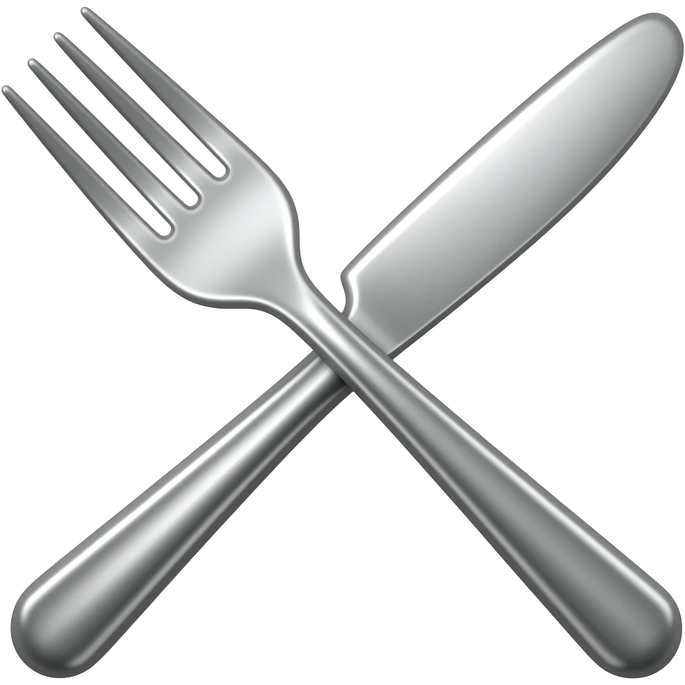 fork knife emoji