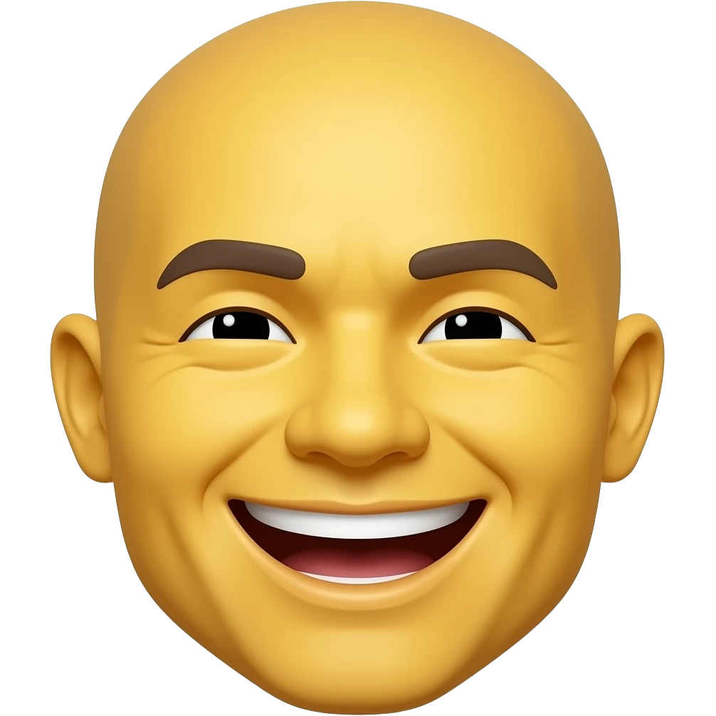 Laughing yellow emoji emoji