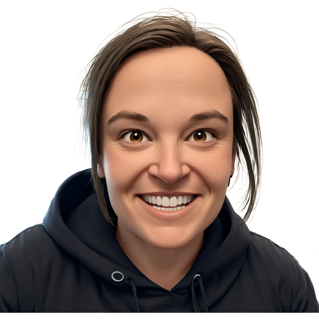 smiling boy indoors with hood emoji