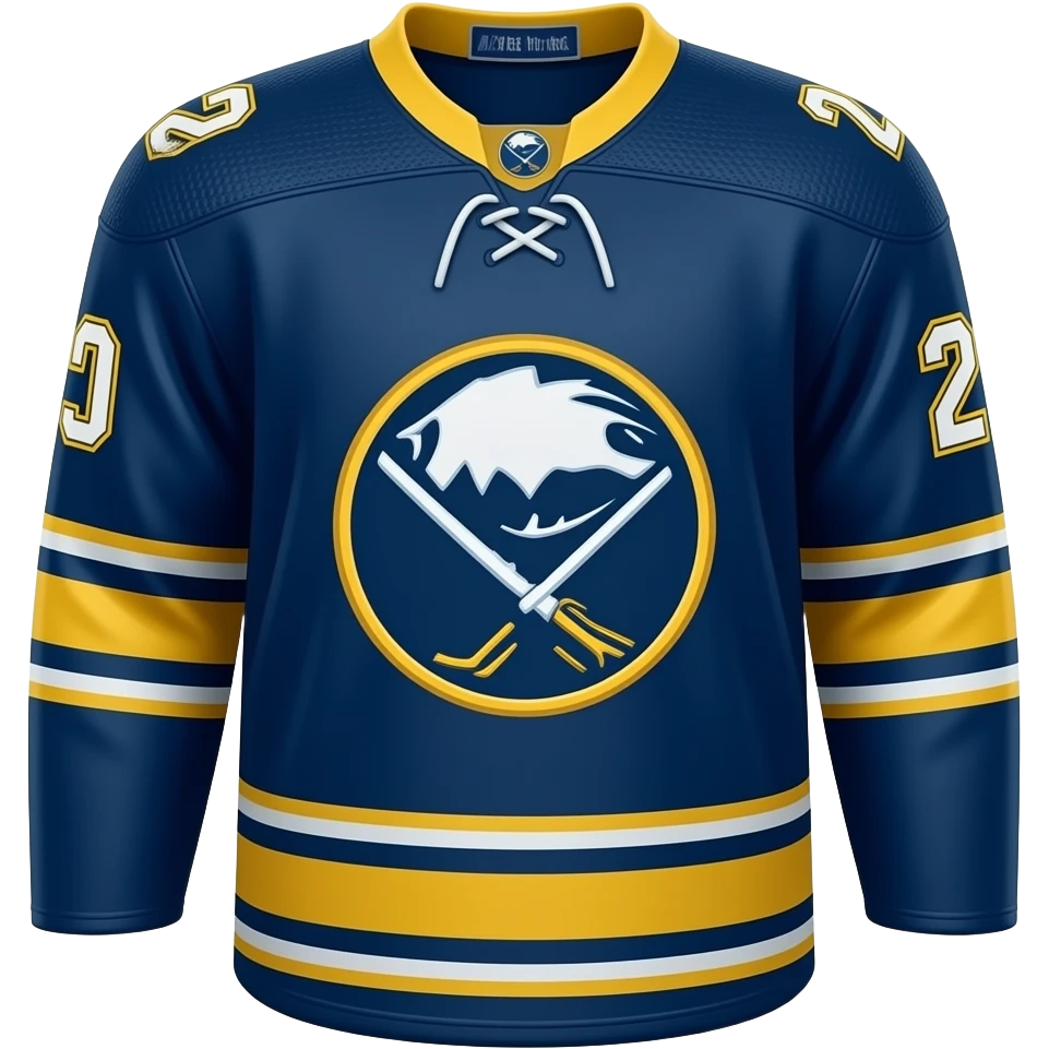 Buffalo New York Sabres hockey jersey blue emoji