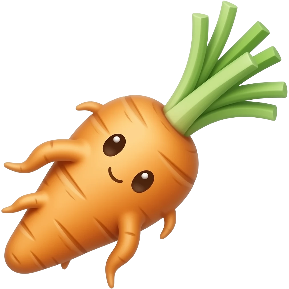 Kawaii jengibre emoji