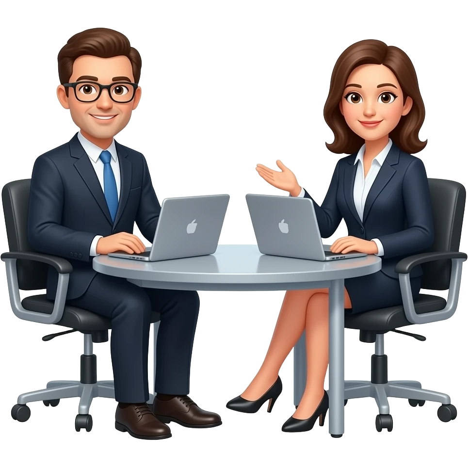 one-on-one meeting emoji