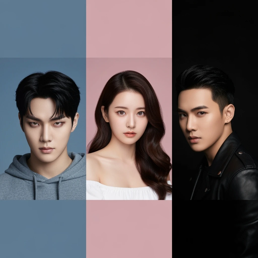 kpop object profile picture, minimal, expressive, variation 3 emoji