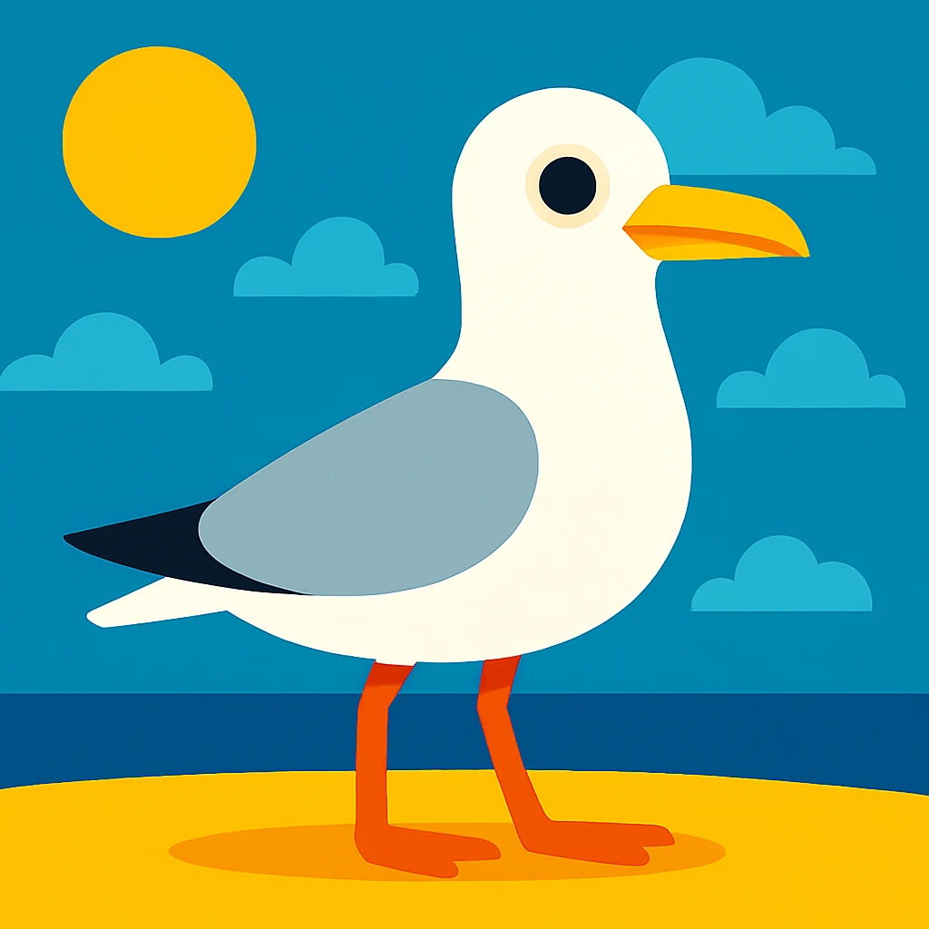 Seagull emoji
