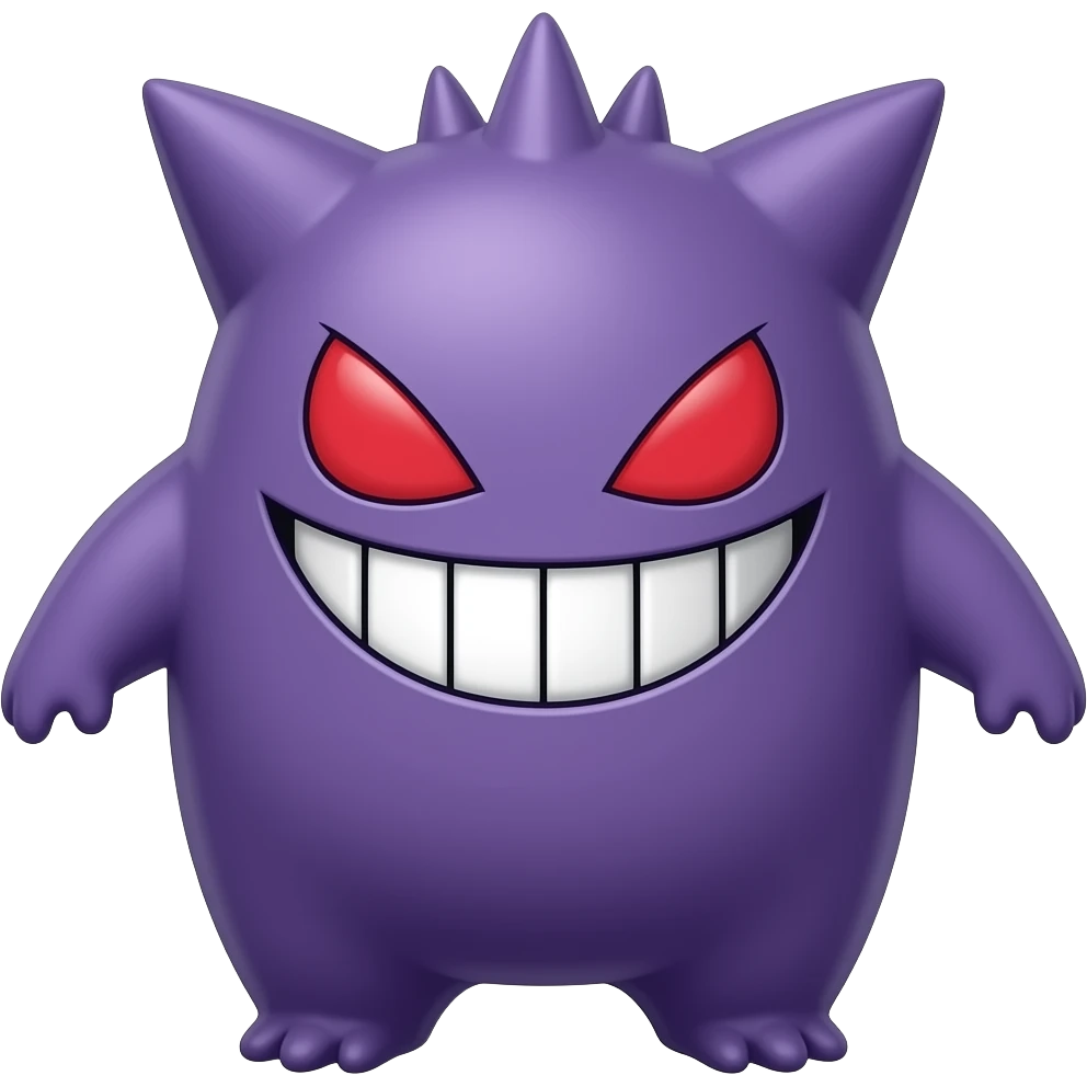 pokemon gengar emoji