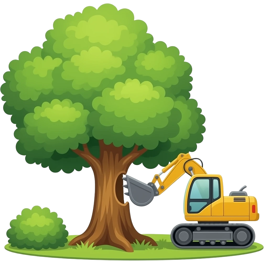 Big tree removal emoji
