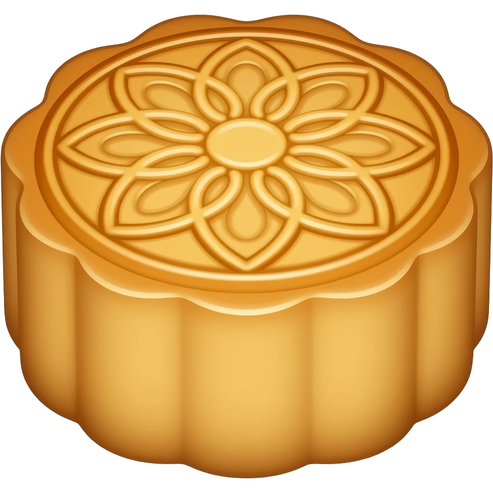 Mooncake emoji