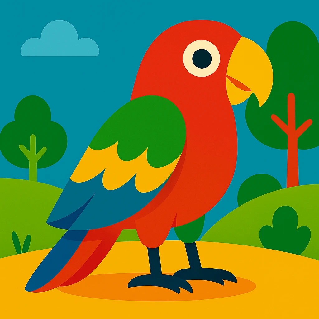 Parrot emoji
