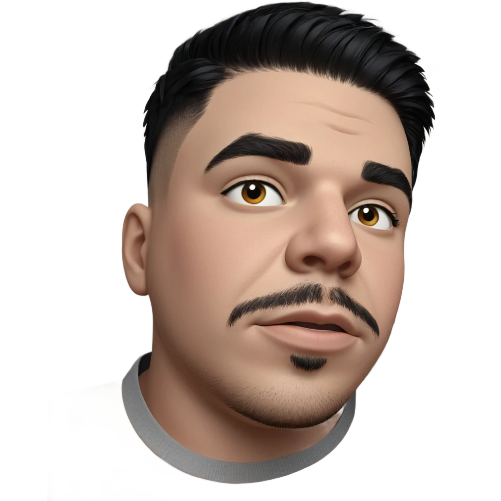 charming boy with black hair emoji