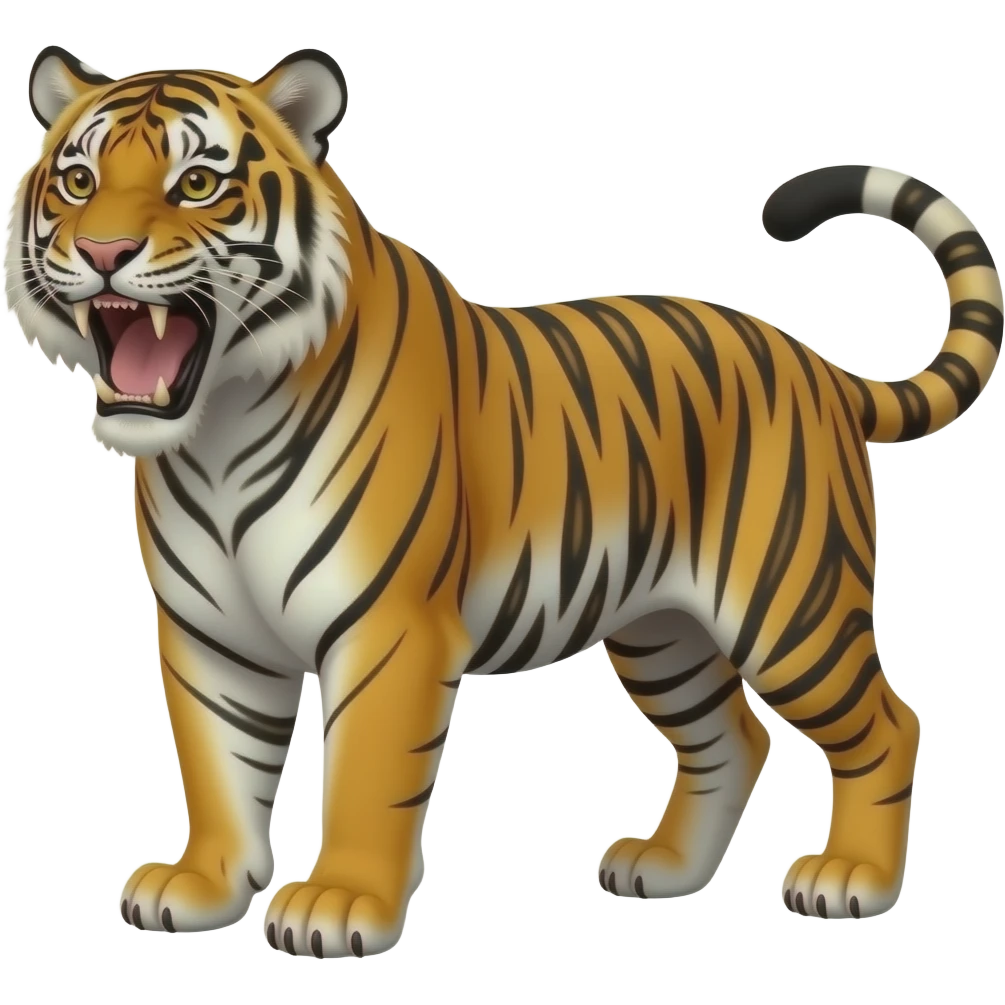 Roaring Tiger emoji