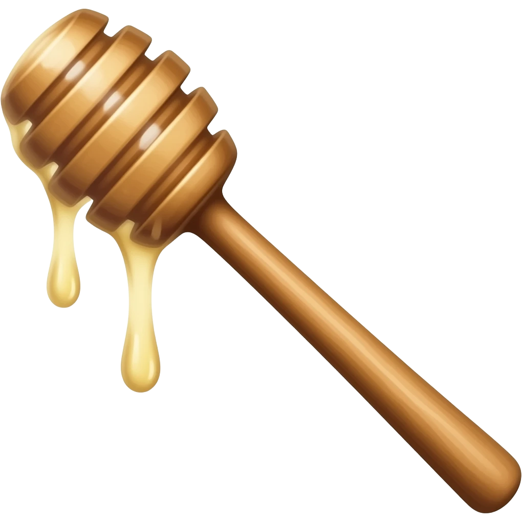 honey dipper stick emoji