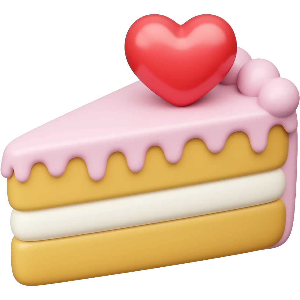 I want a 🎂 and a ❤️ to use as my trade mark so to speak, my signature emoji