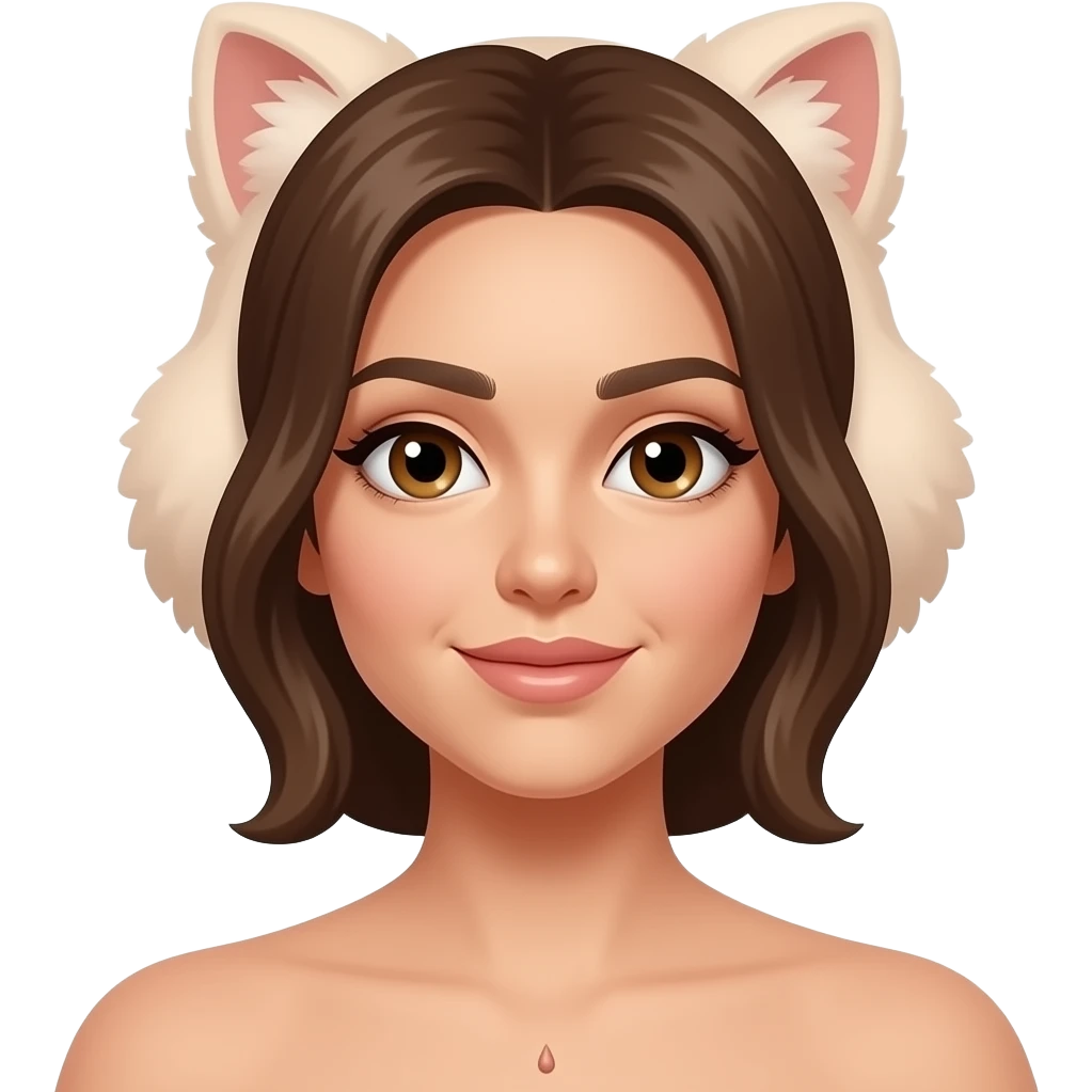 nude women with vulva emoji