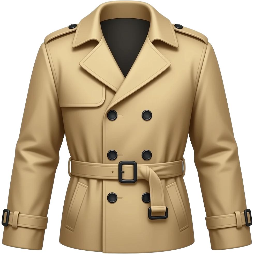 trench coat emoji
