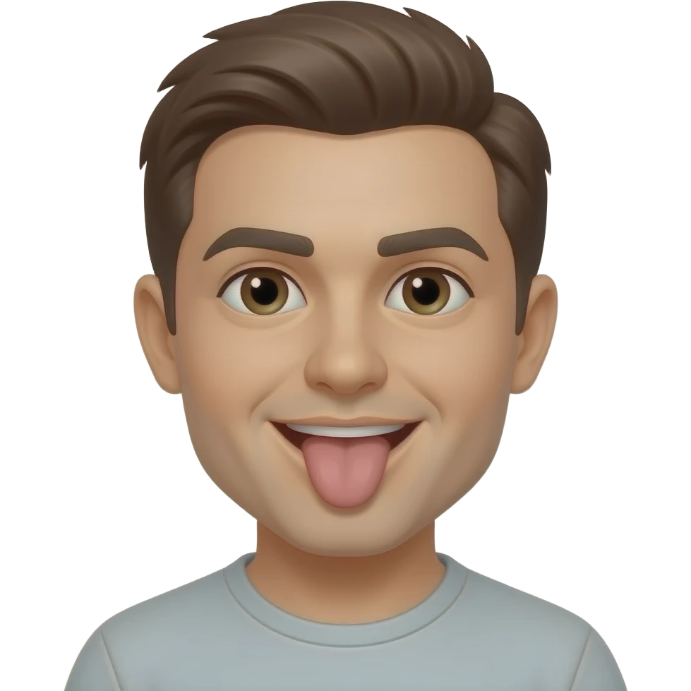 Tongue up emoji emoji