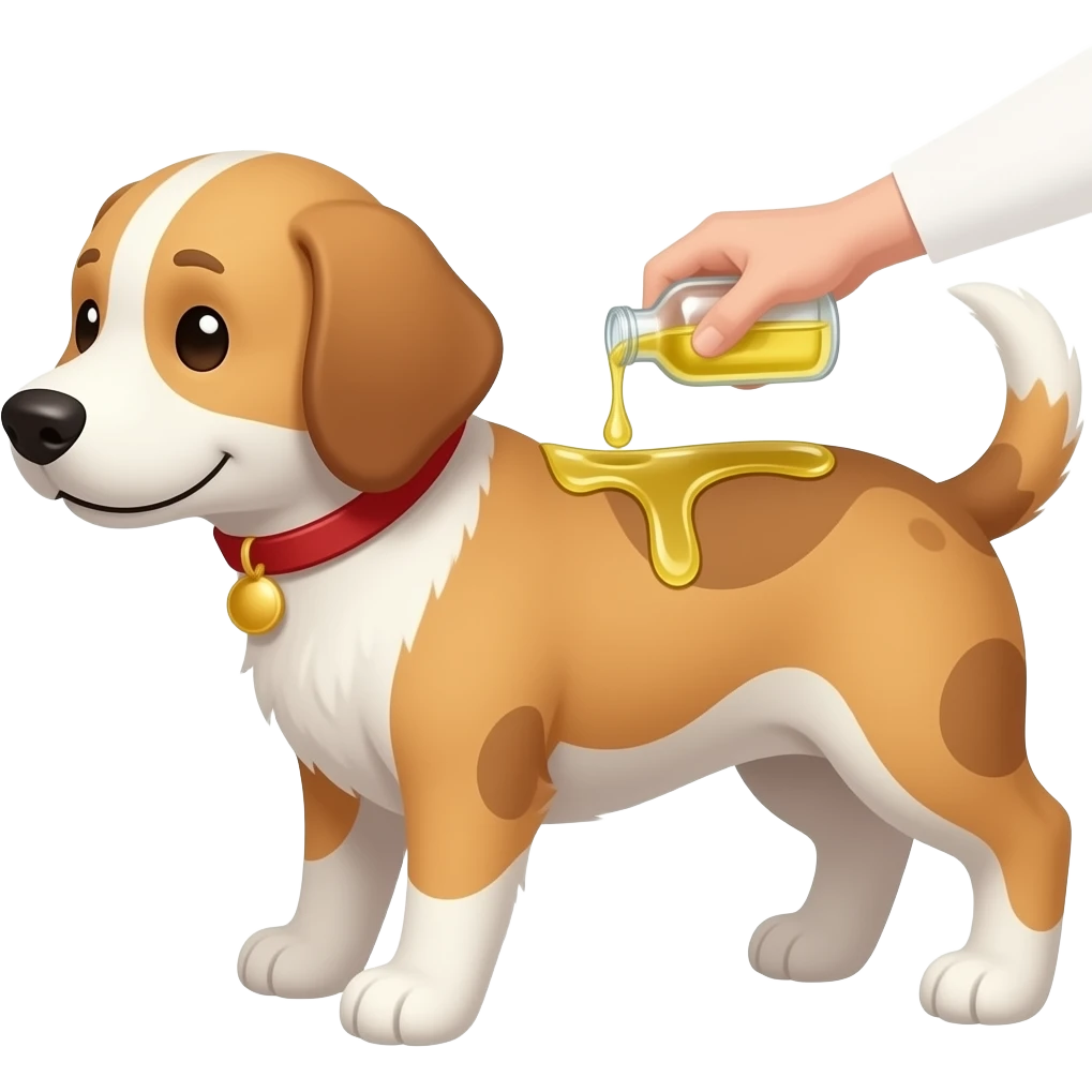 pet oil massage emoji