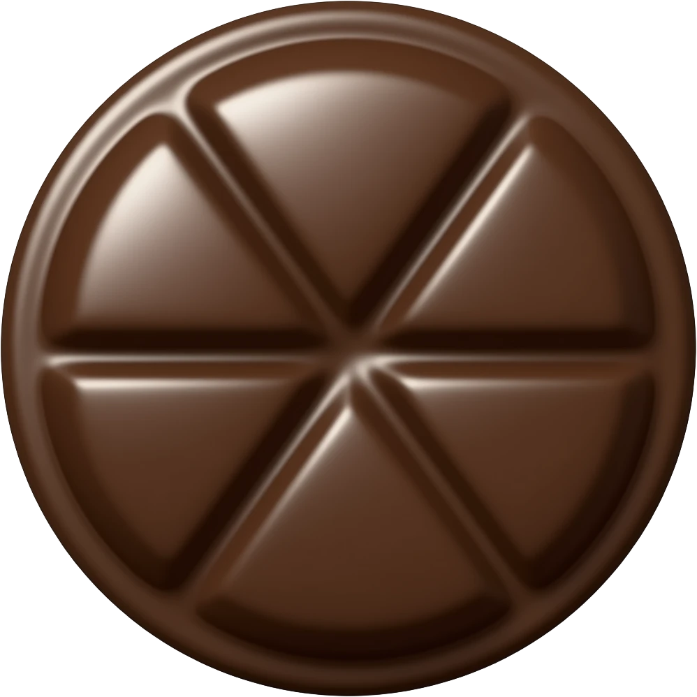 chocolate circles emoji