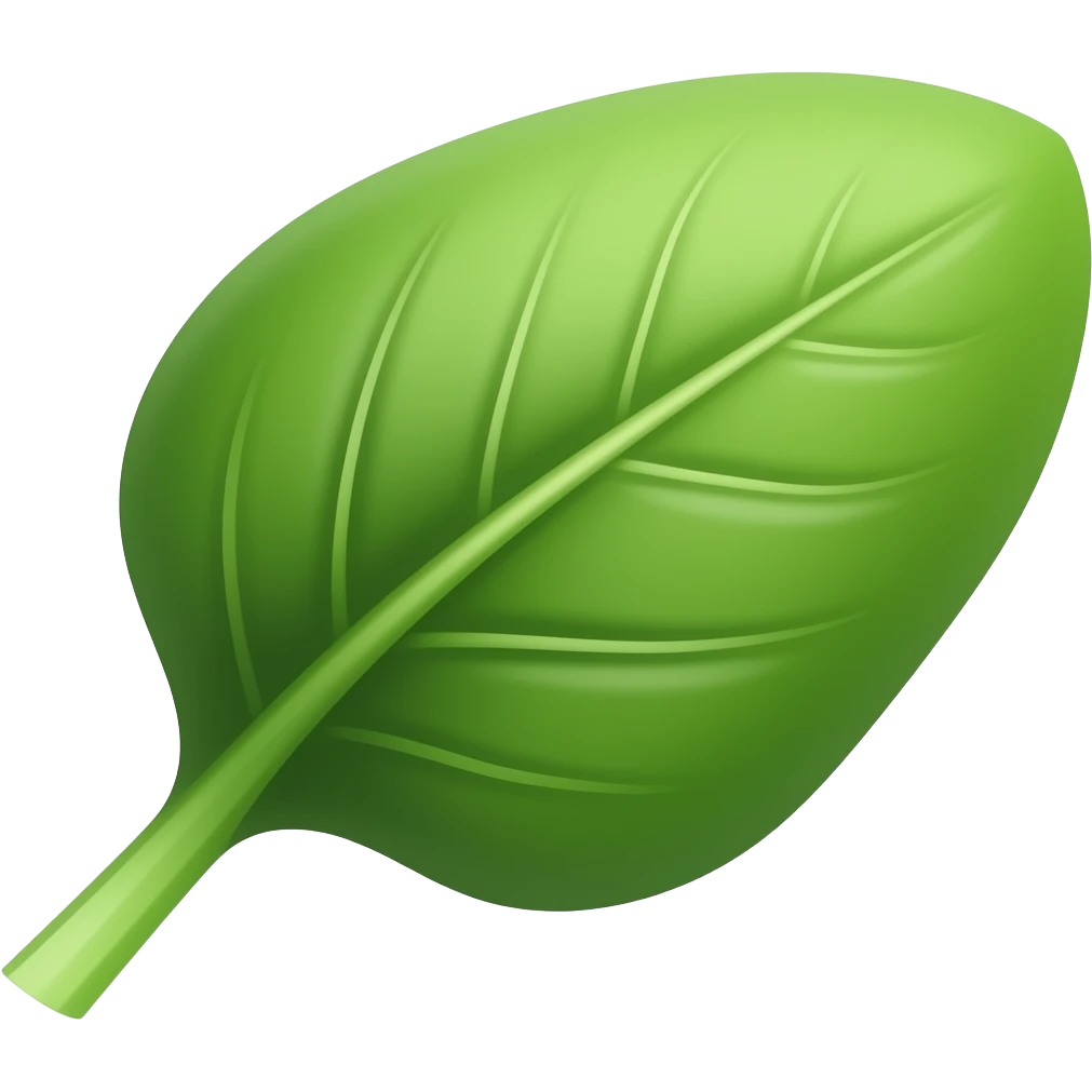 spinash leaf emoji