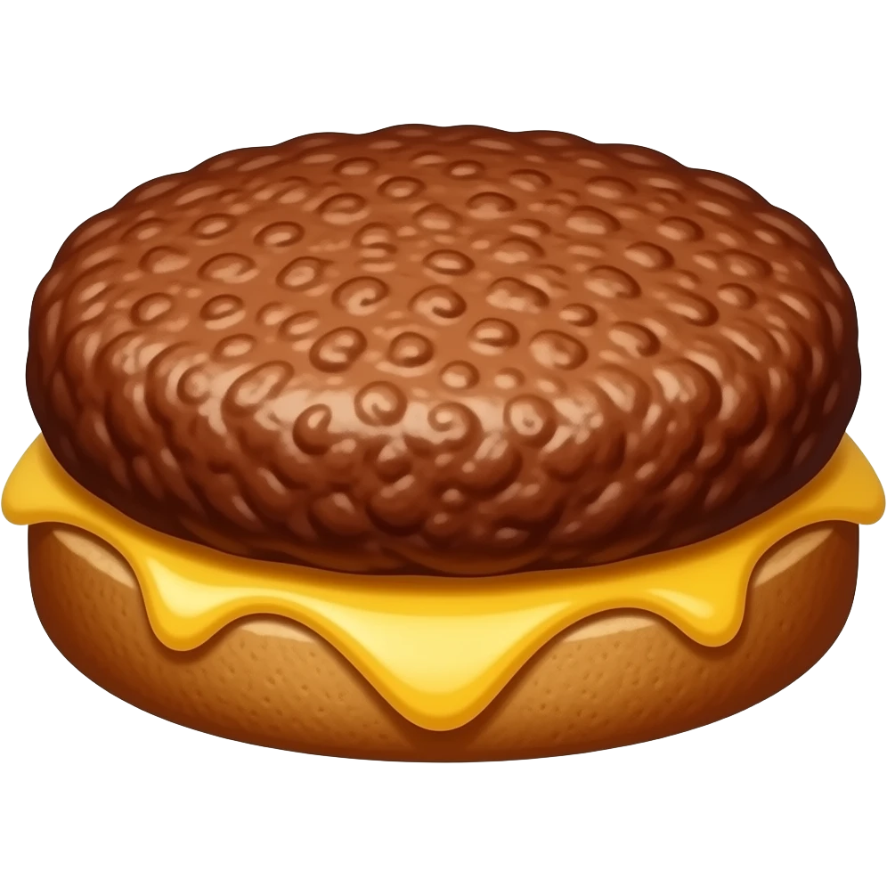 cheese patty emoji
