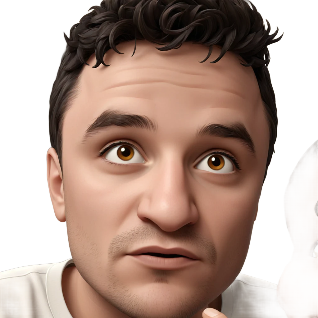 realistic portrait of boy emoji