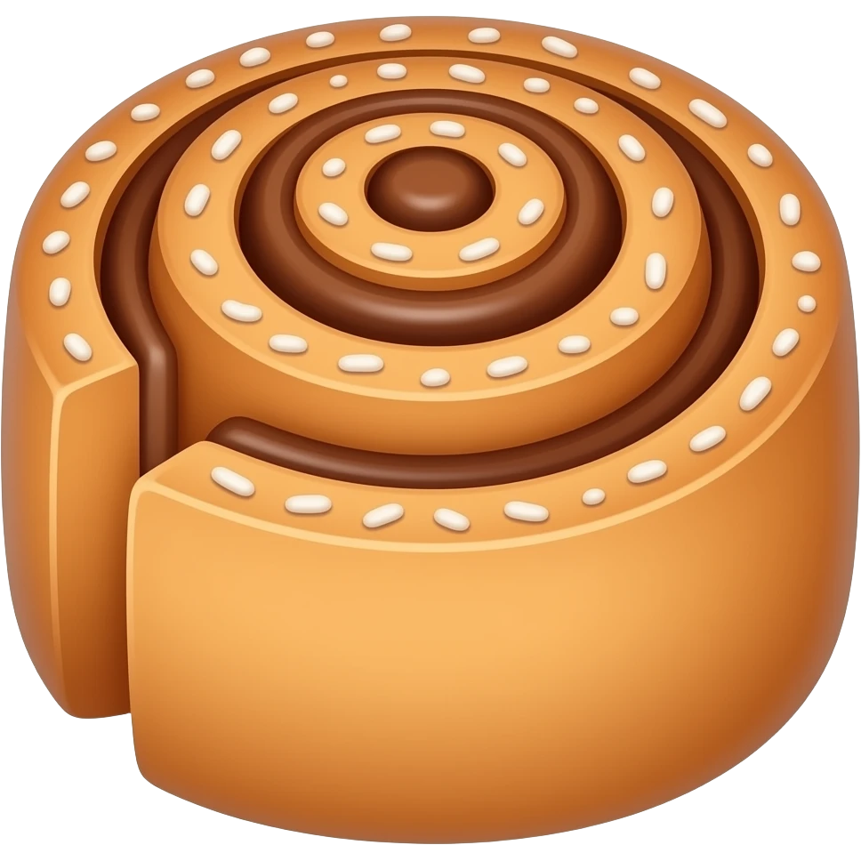 cinnamon roll emoji
