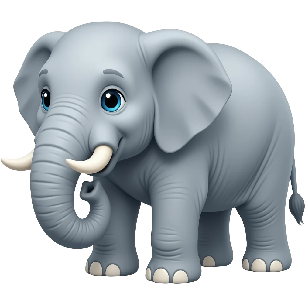 Elephant goes ribbit emoji