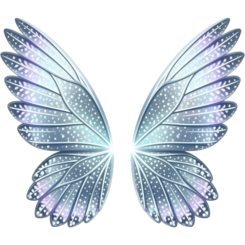 sparkling wings emoji