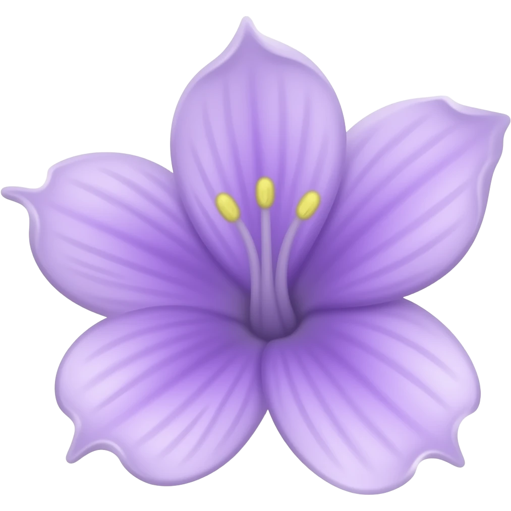 Aesthetic lavender single emoji