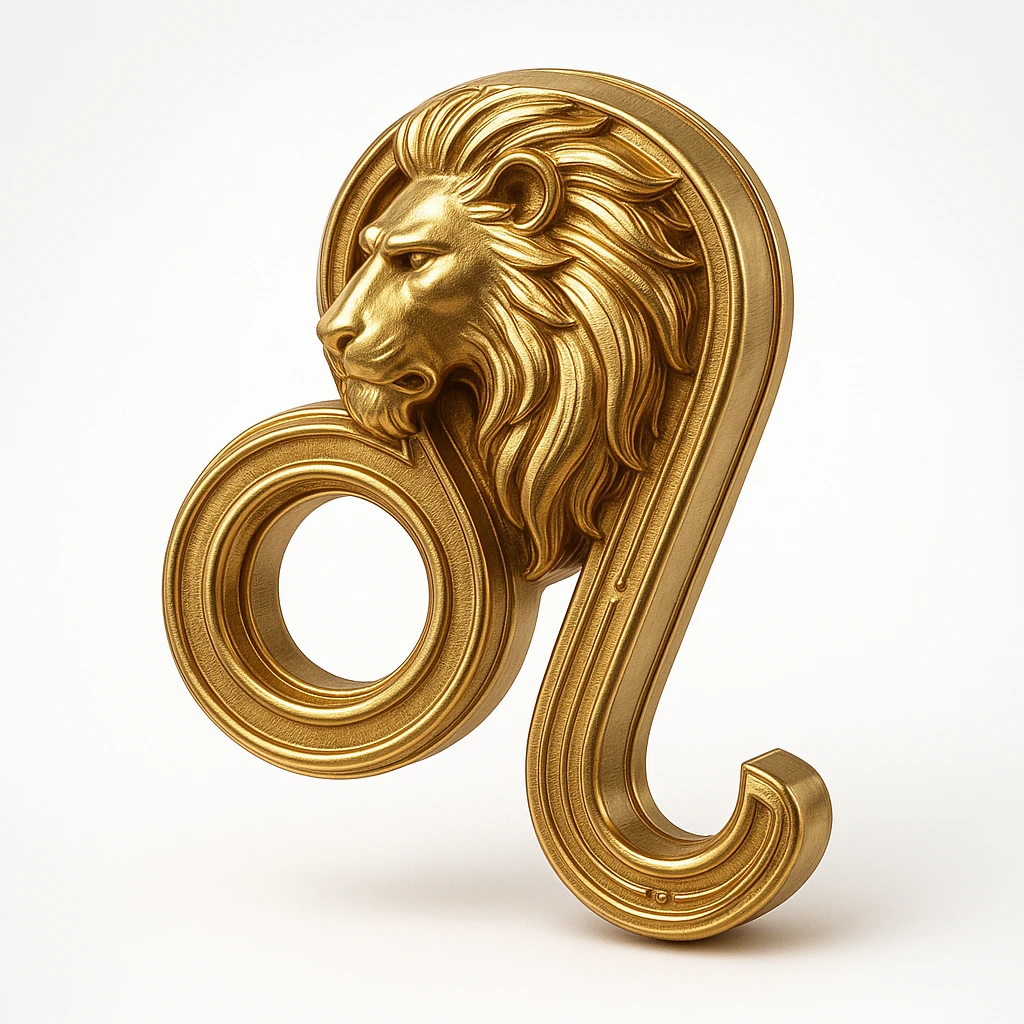 zodiac sign icons, gold metallic style, shiny, reflective, elegant emoji