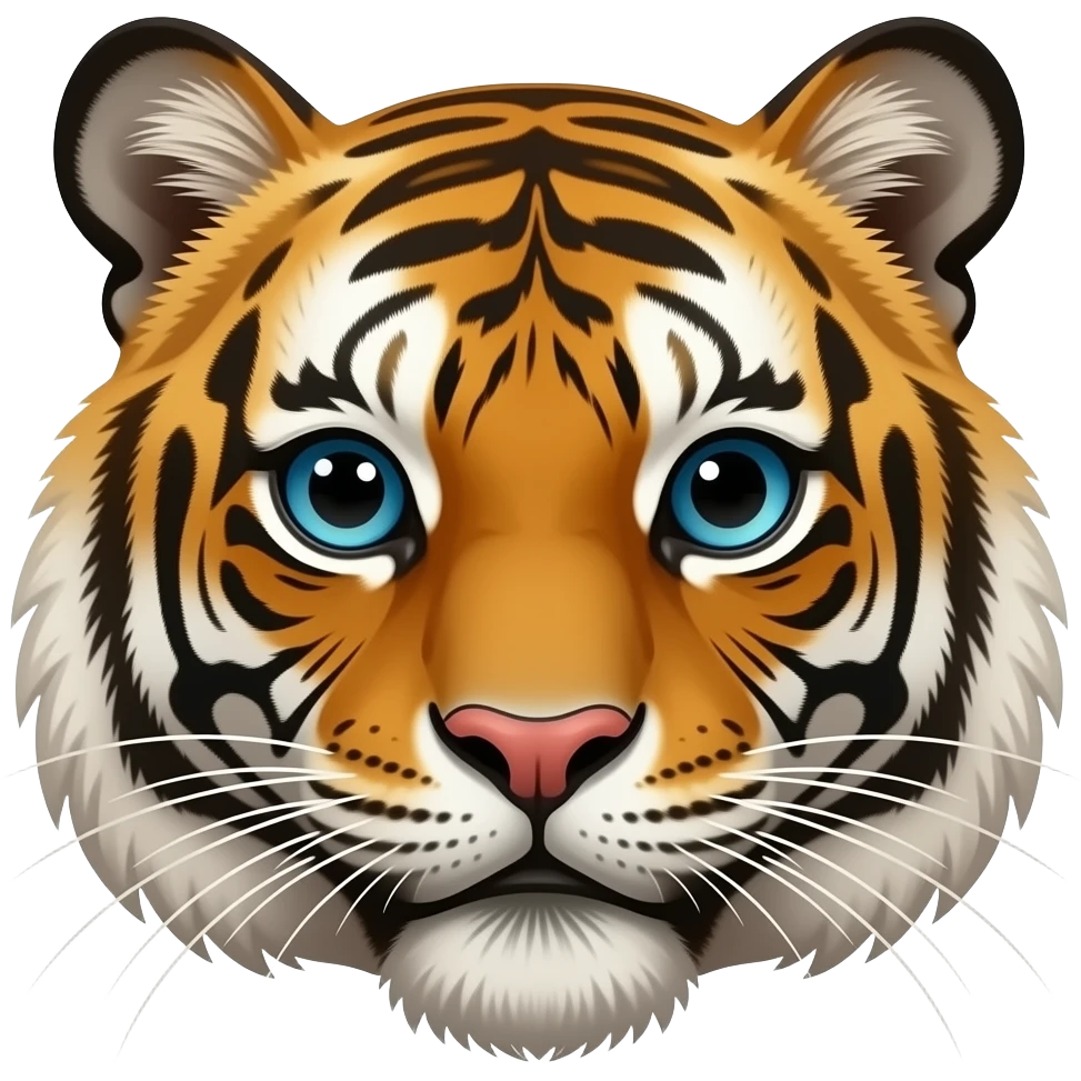 Maa Durga on tiger emoji