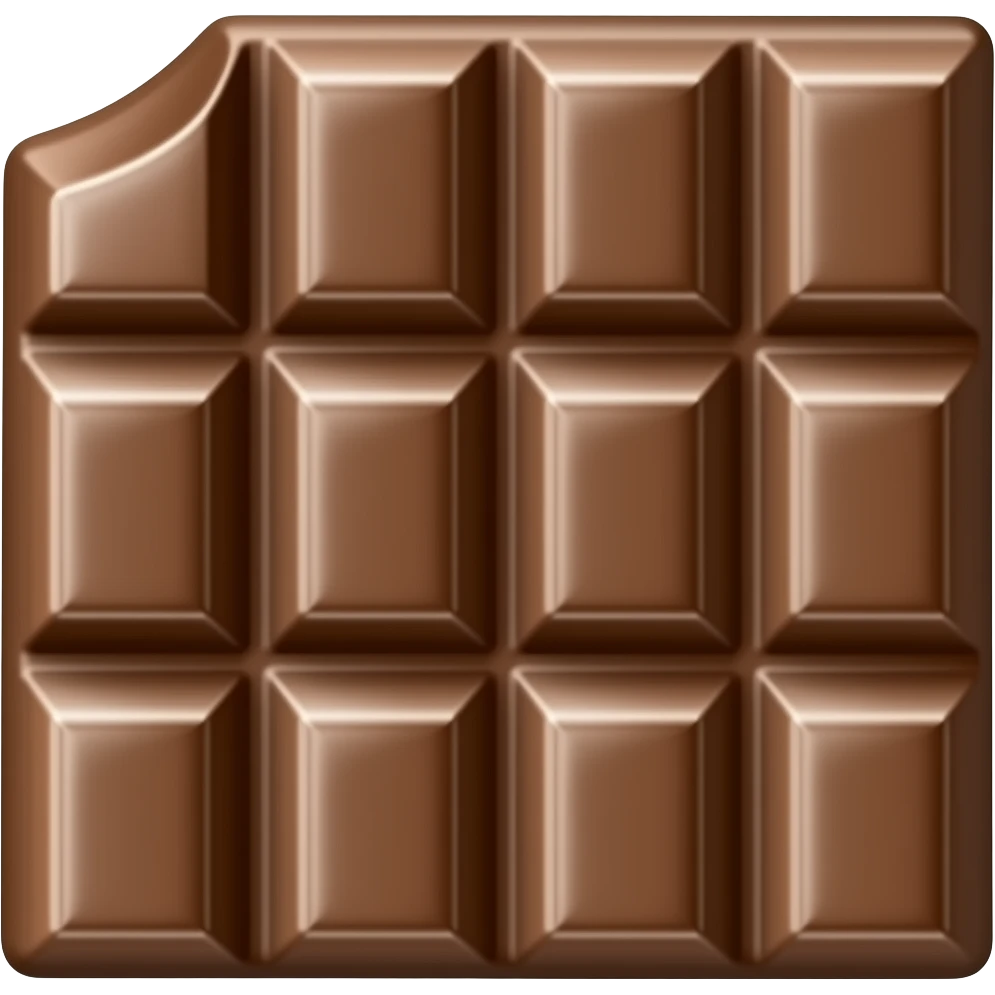 Chocolate emoji
