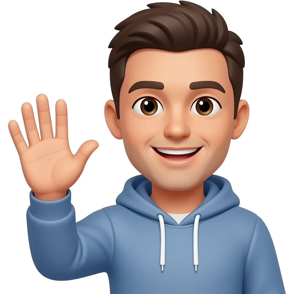 a emoji that says hi emoji