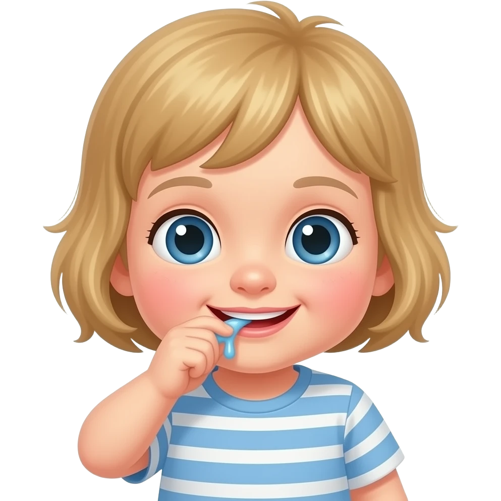 Toodler putting slime in too butthole emoji