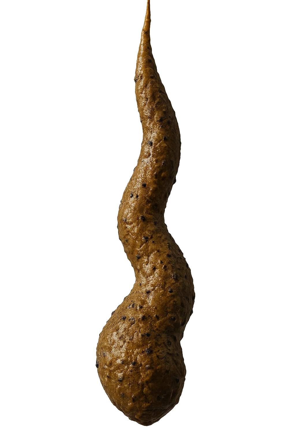 FECI DI ANIMALE A PALLINI LEGGERMENTE ALLUNGATI CADONO DALL'ALTO VERTICALMENTE, IPERREALISTICI 4K emoji