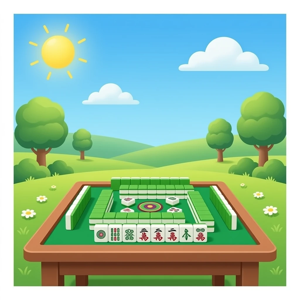 mahjong table emoji