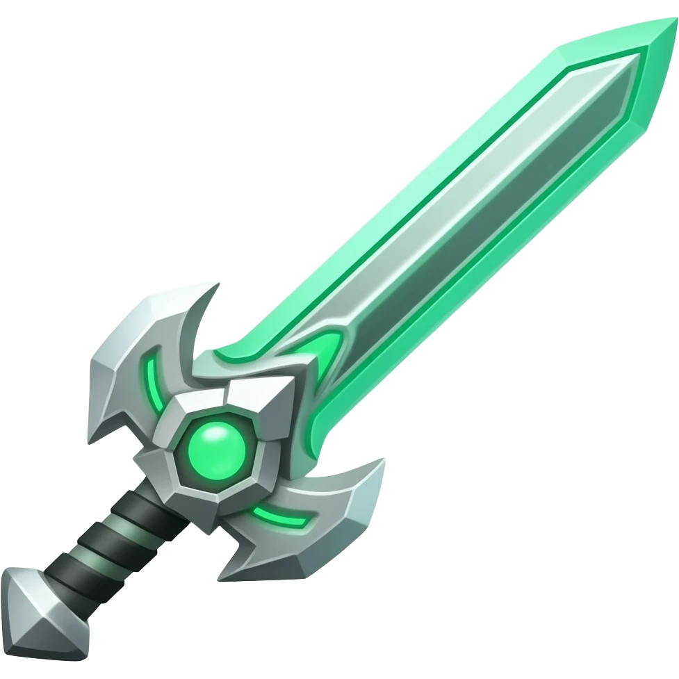 Future green sword emoji