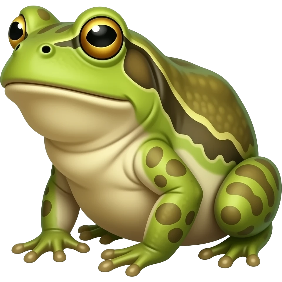 Mushroom, toad emoji