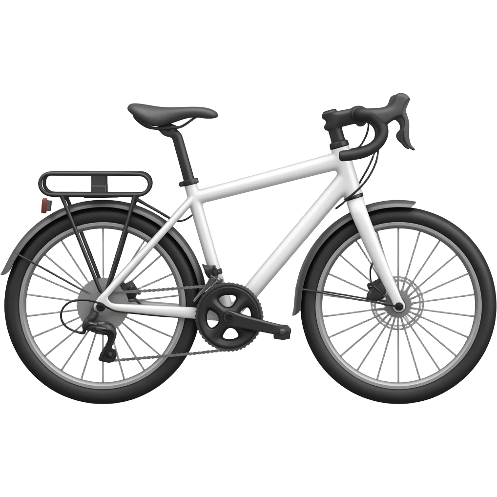 white e-bike emoji