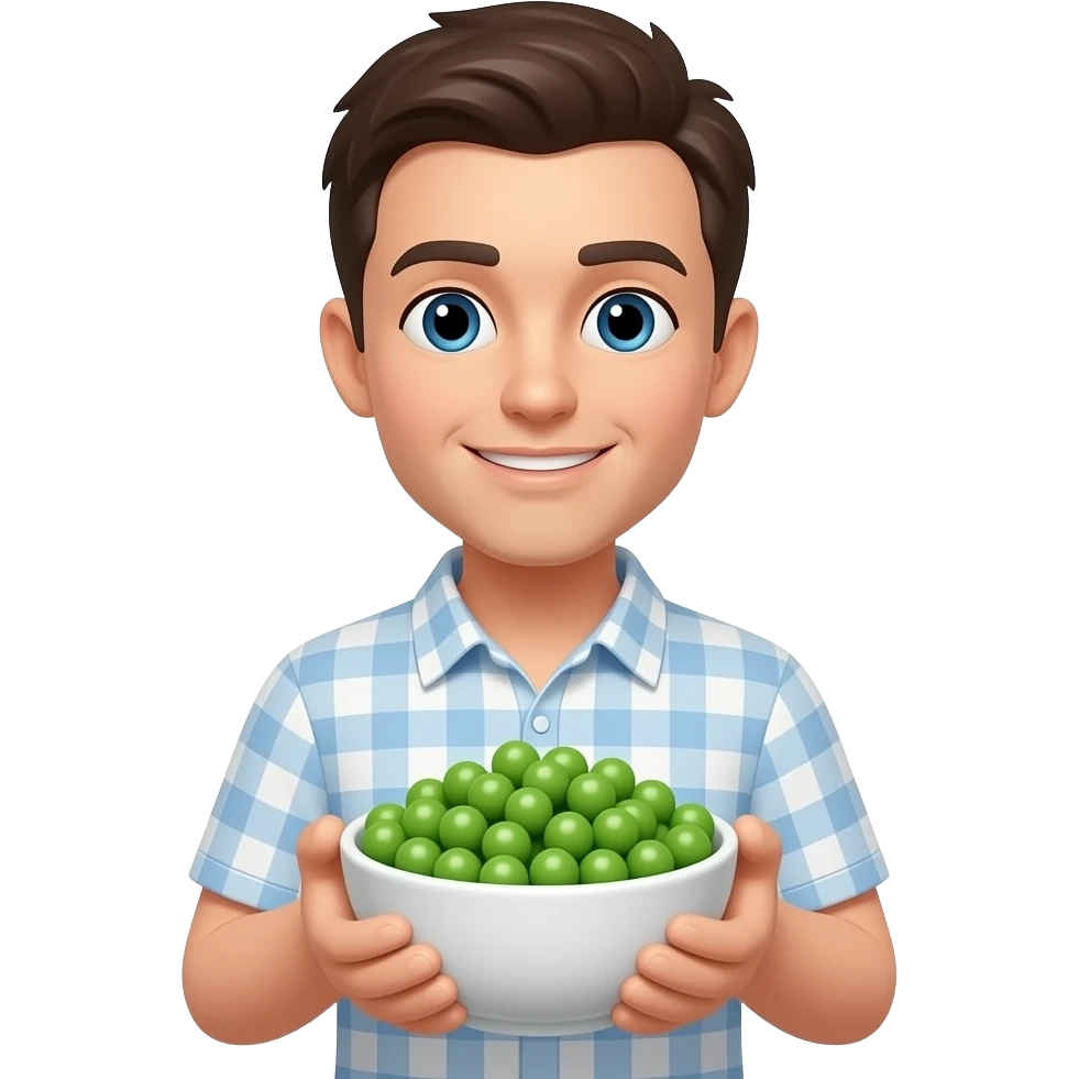 PERSON WITH PEAS emoji