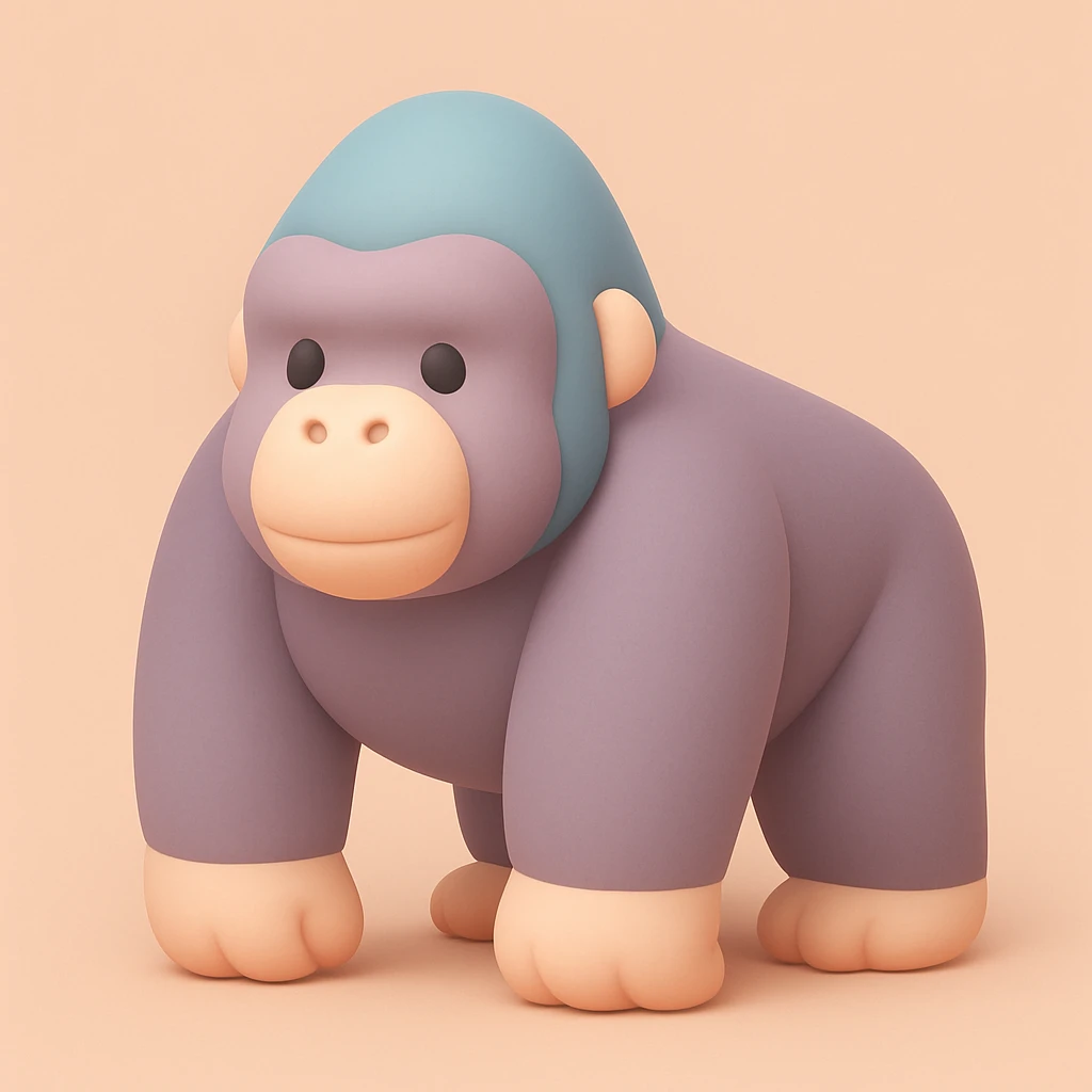 Gorilla emoji