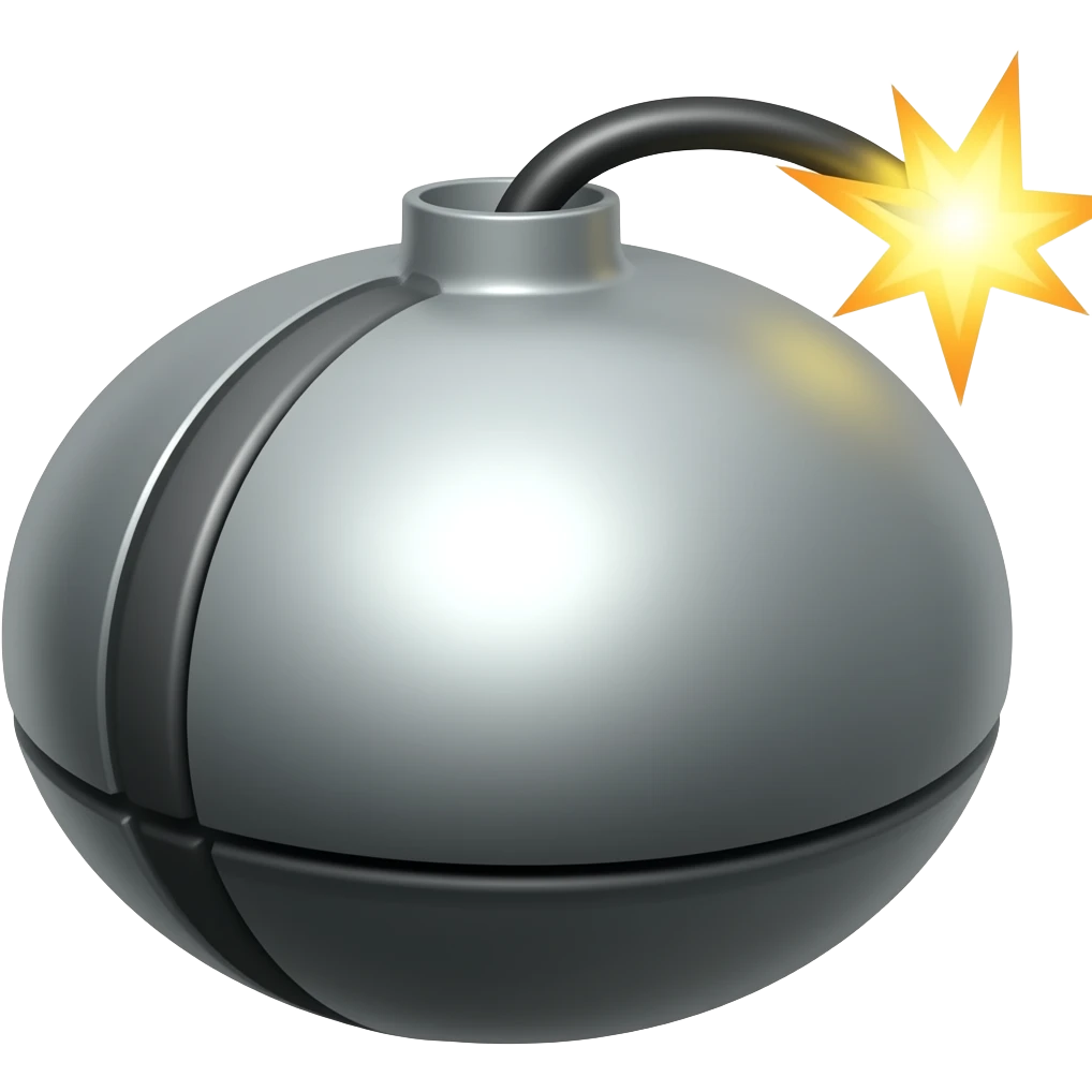 bomb emoji