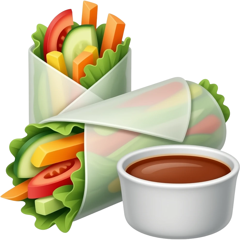 Spring roll emoji