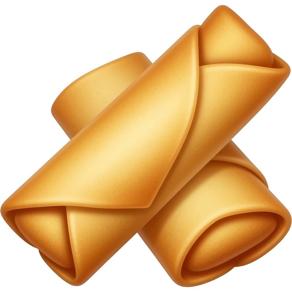 chinese spring rolls emoji