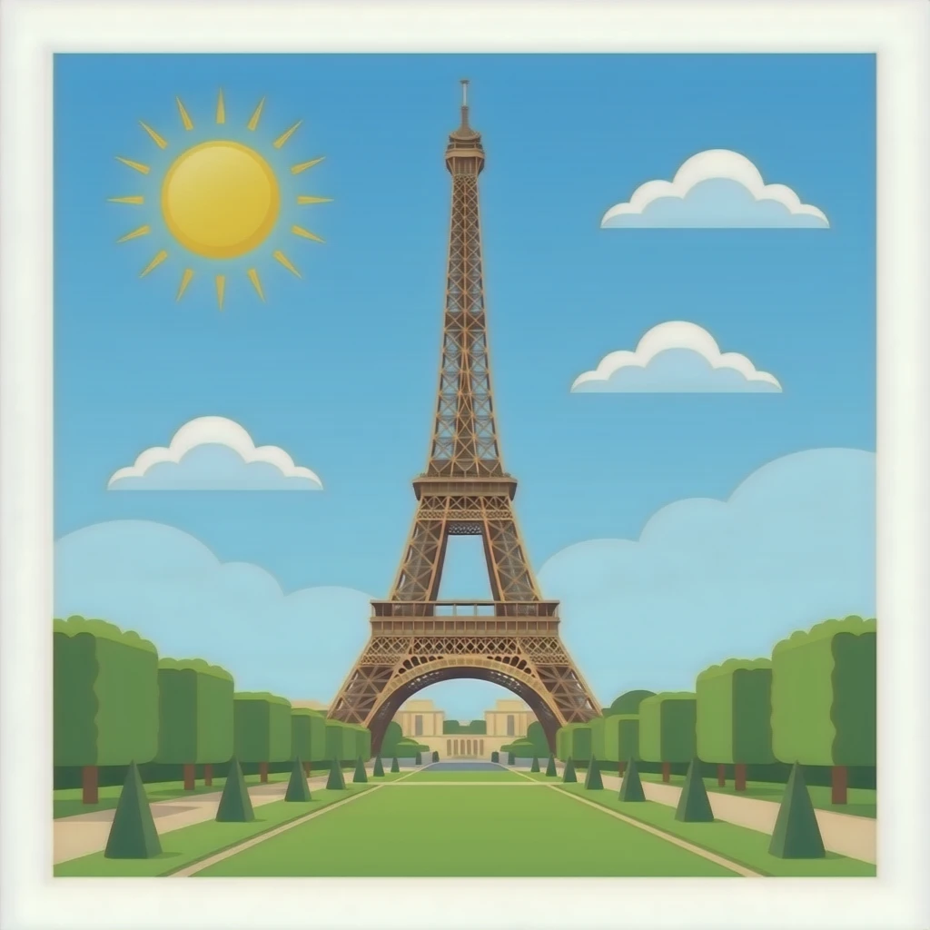 tour eiffel emoji