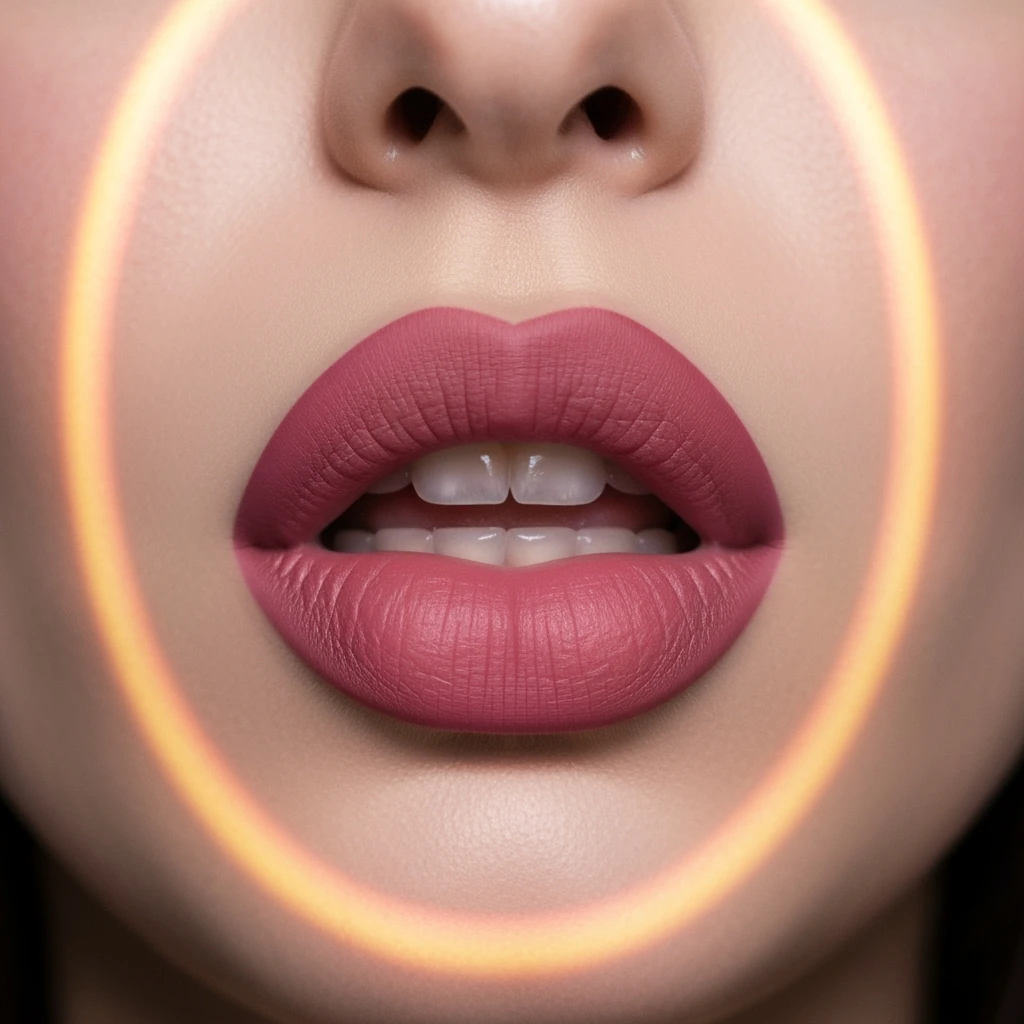goth lipstick, cute, expressive, minimal emoji