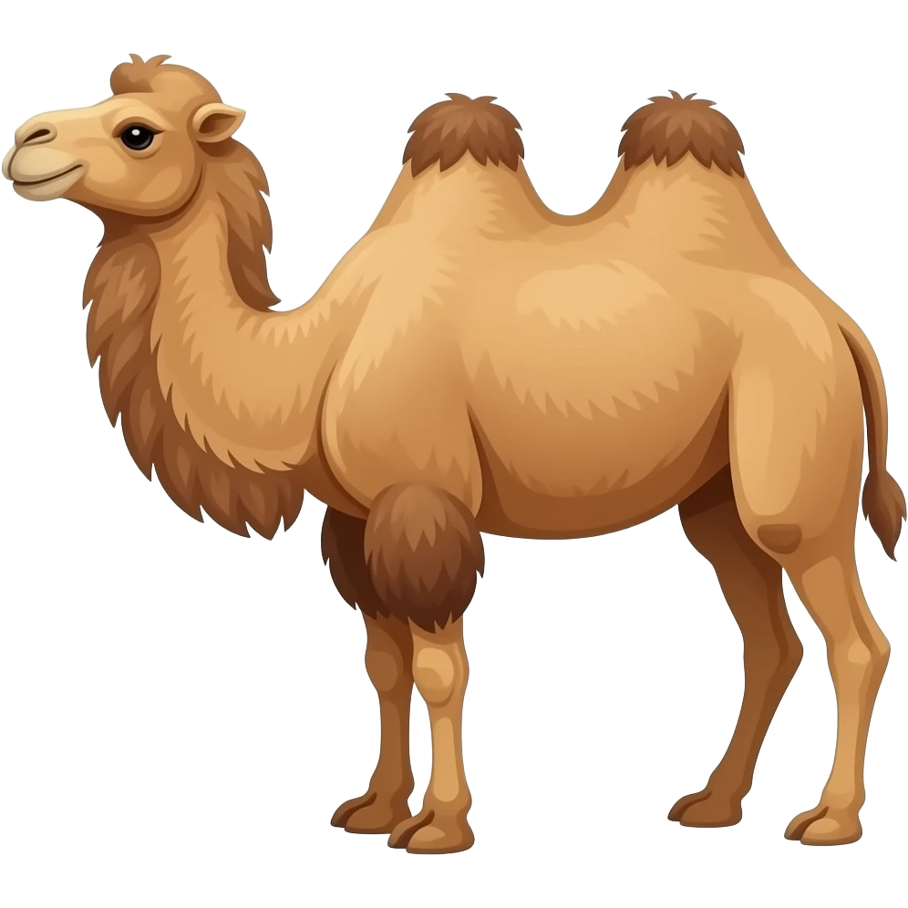 Bactrain camel emoji
